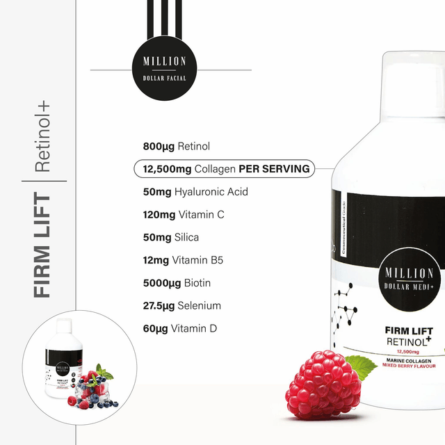 New Formula Neutraceutical - Firm Lift Marine Collagen 12,500 + Added Retinol
